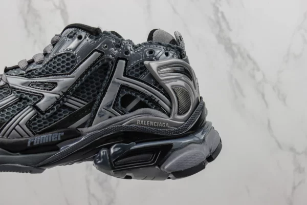 Balenciaga Runner 'Worn-Out - Dark Grey' - Image 4