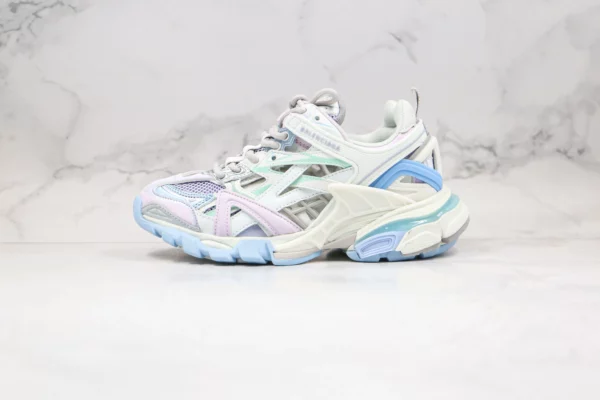Balenciaga Track.2 'White Light Blue' - Image 2