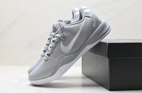 Nike Kobe 8 Protro 'Wolf Grey' - Image 7