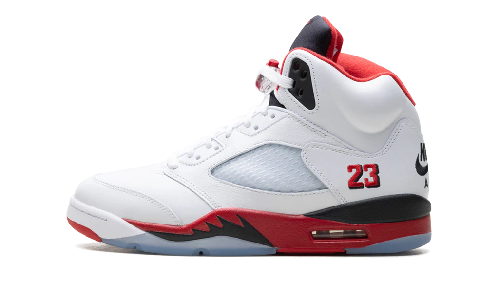 Air Jordan 5 Retro 'Fire Red Black Tongue' 2025
